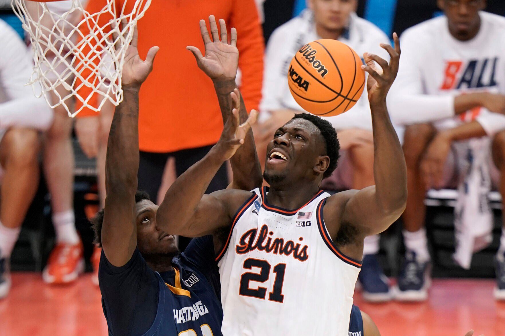 NCAA Chattanooga Illinois Basketball